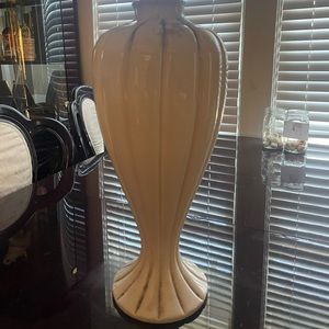 White vase for plants